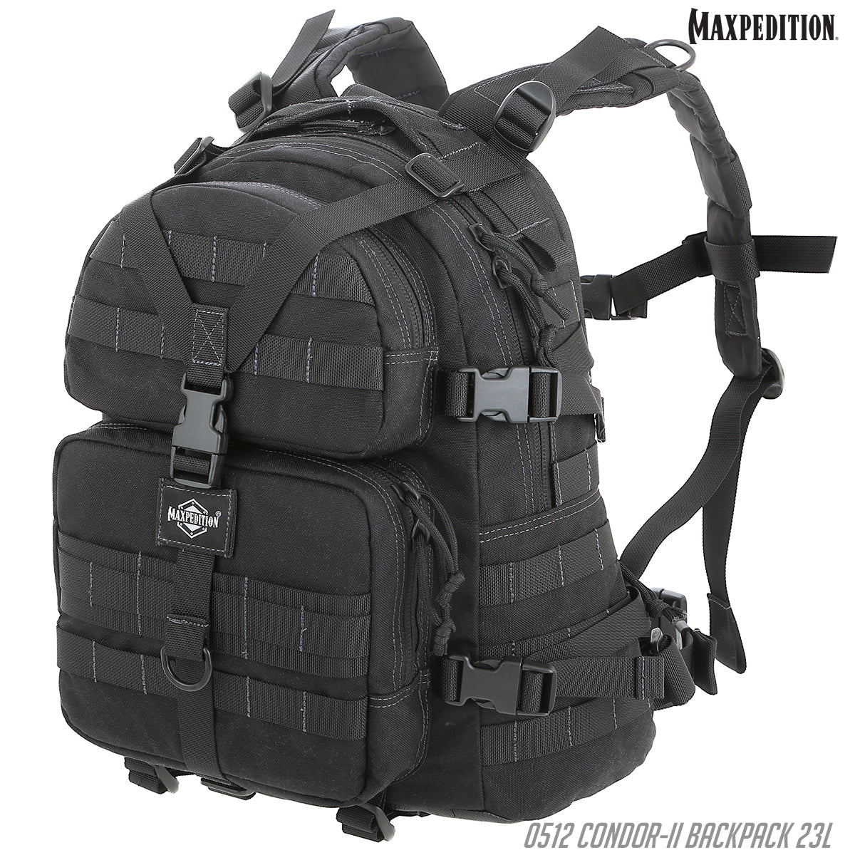 Condor II 23L Tactical Backpack - Durable Military Style Rucksack for Hiking, Camping & Travel | Buy 1 Get 1 Free Promotion (Mix & Match)