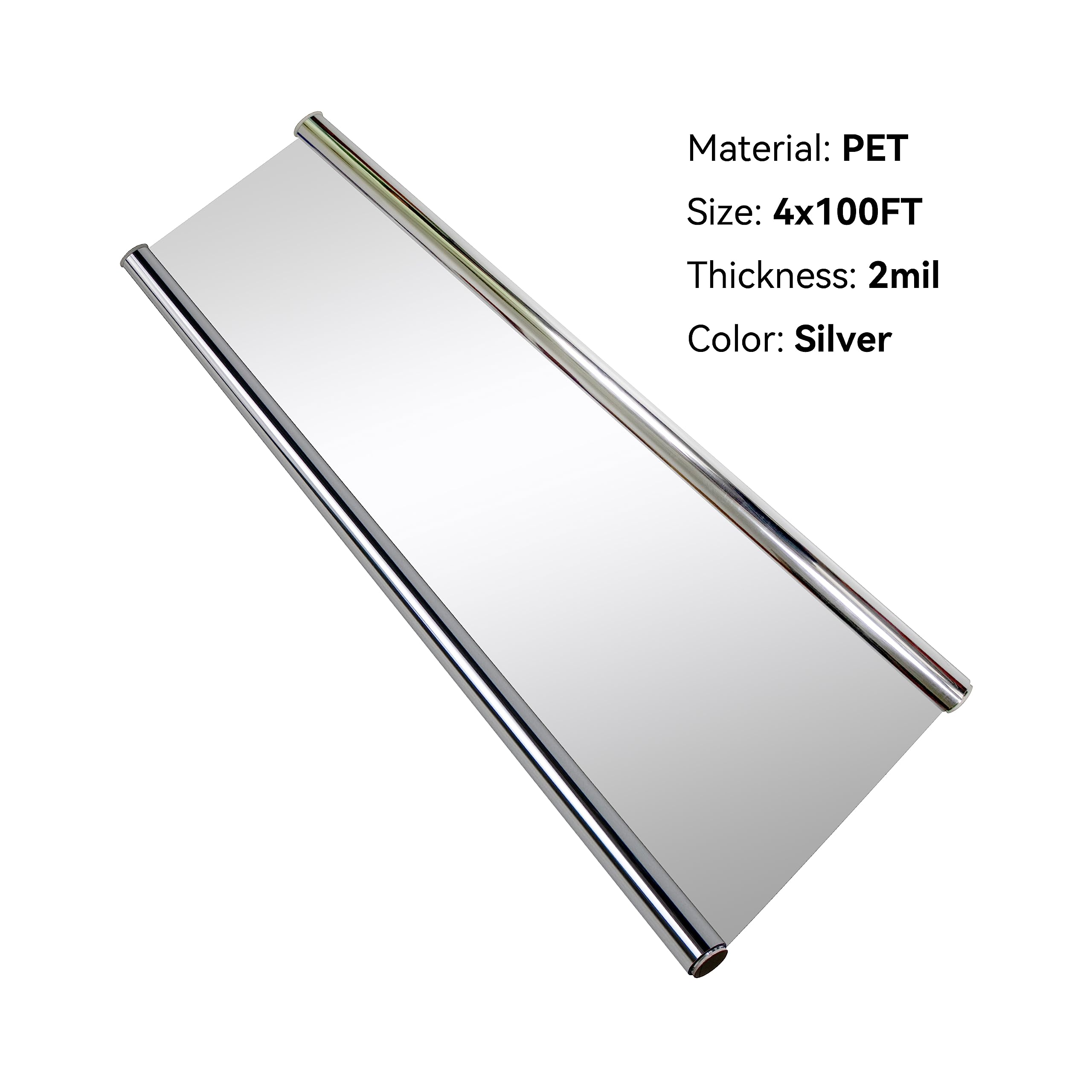 TEXALAN Reflective Mylar Film 4FT x 100FT - for Indoor/Outdoor Gardening & Grow Rooms