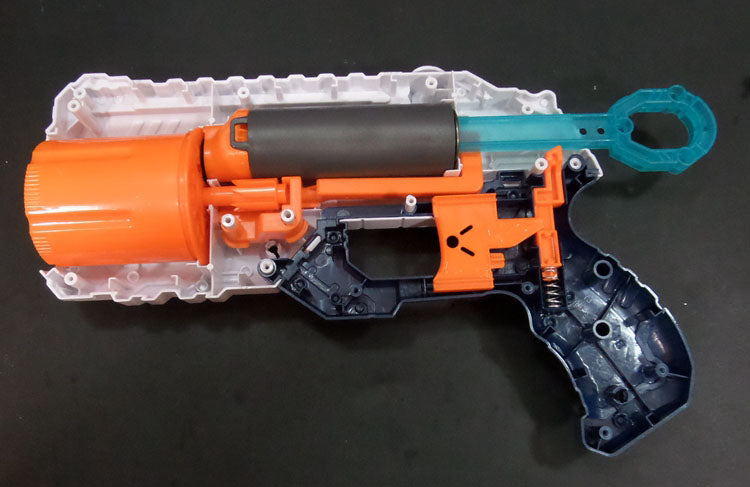 X Shot Reflex 6 Blaster with Upgraded Spring - High Performance Foam Dart Toy for Kids & Adults - Perfect for Outdoor Play, Nerf Battles & Backyard Games