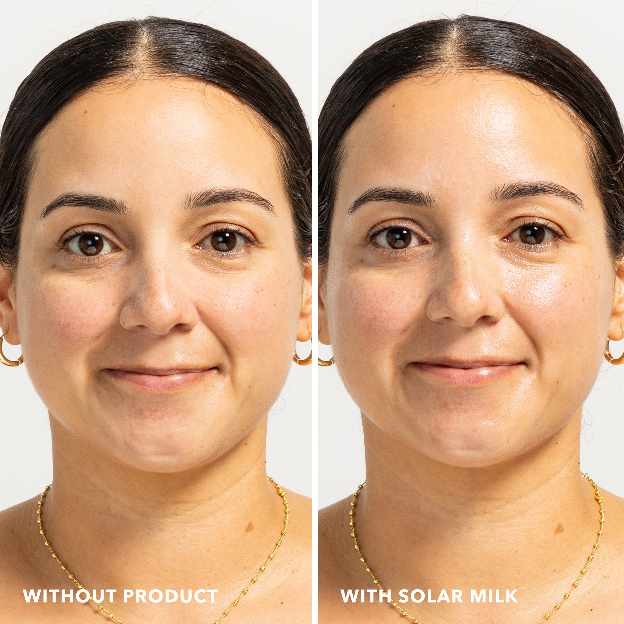 SPF 50 Solar Milk Clear Sunscreen Gel for Face - Lightweight UV Protection for Daily Use, Outdoor Activities & Beach Days