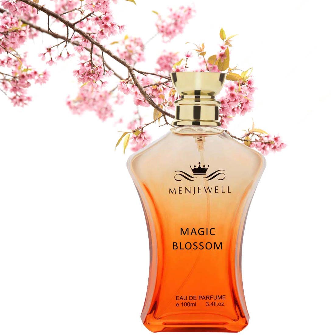 Magic Blossom Eau de Perfume for Women - 100ml Floral Fragrance | Long-Lasting Scent for Date Night, Office & Special Occasions