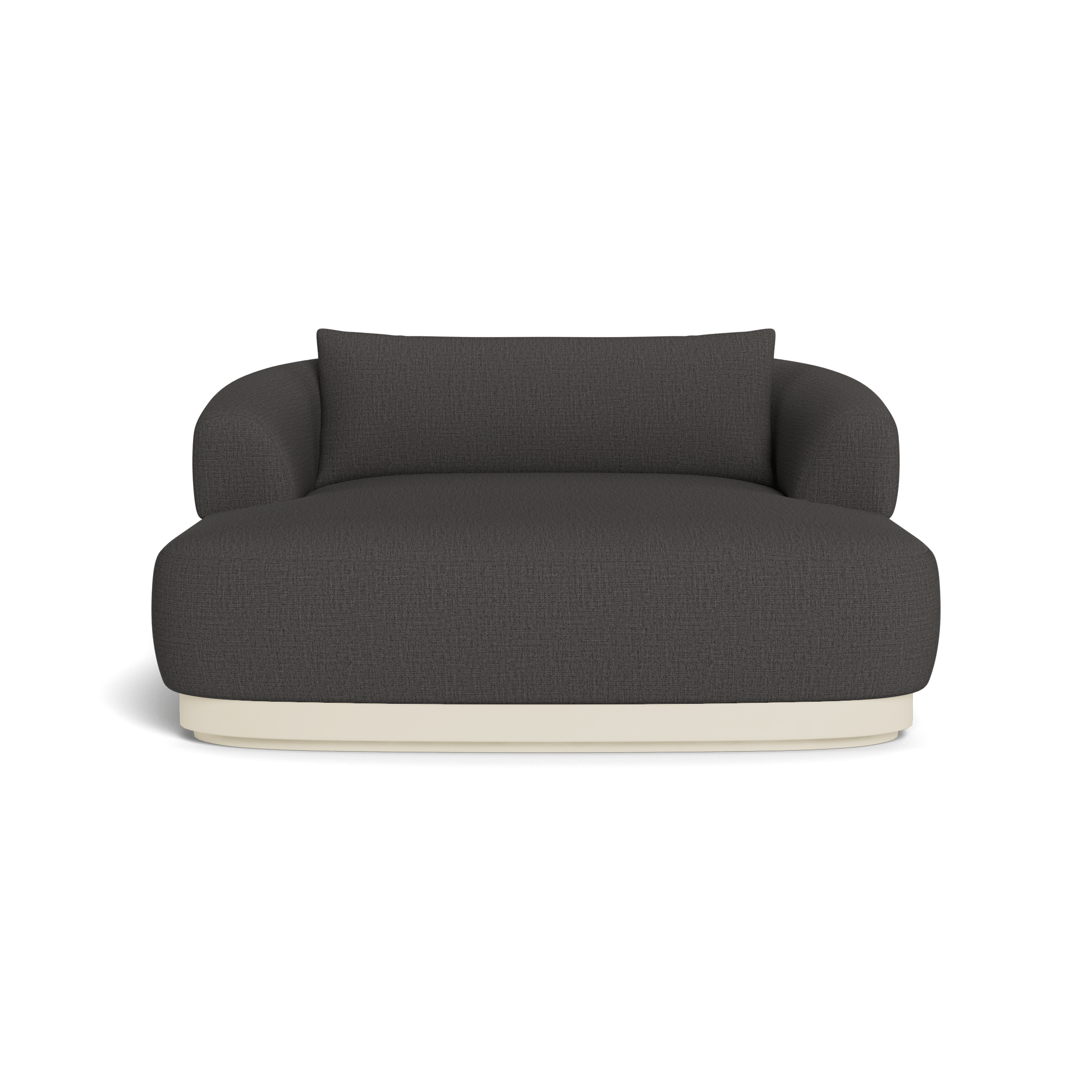 Amalfi Daybed - Modern Outdoor Patio Lounge Chair for Poolside, Garden, and Backyard Relaxation