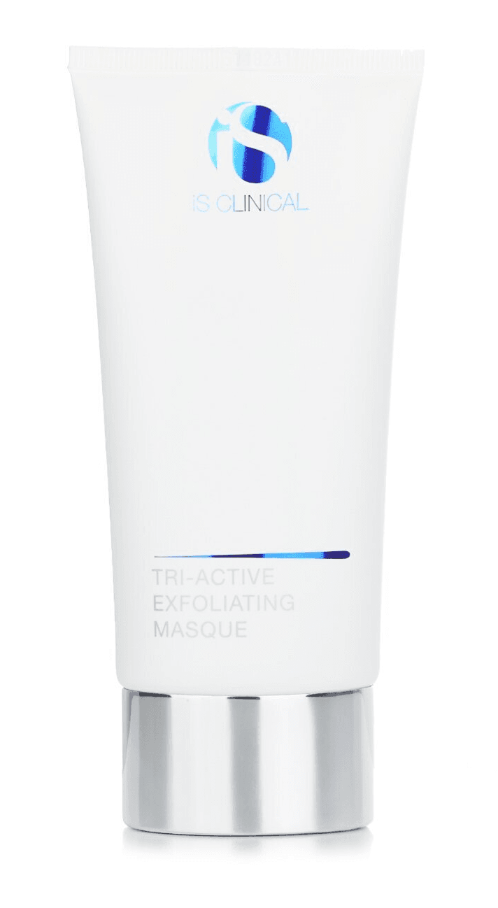 iS Clinical Tri Active Exfoliating Masque 120g - Deep Cleansing Face Mask for Glowing Skin | Exfoliates, Hydrates & Brightens | Perfect for Acne-Prone & Dull Skin Care Routine