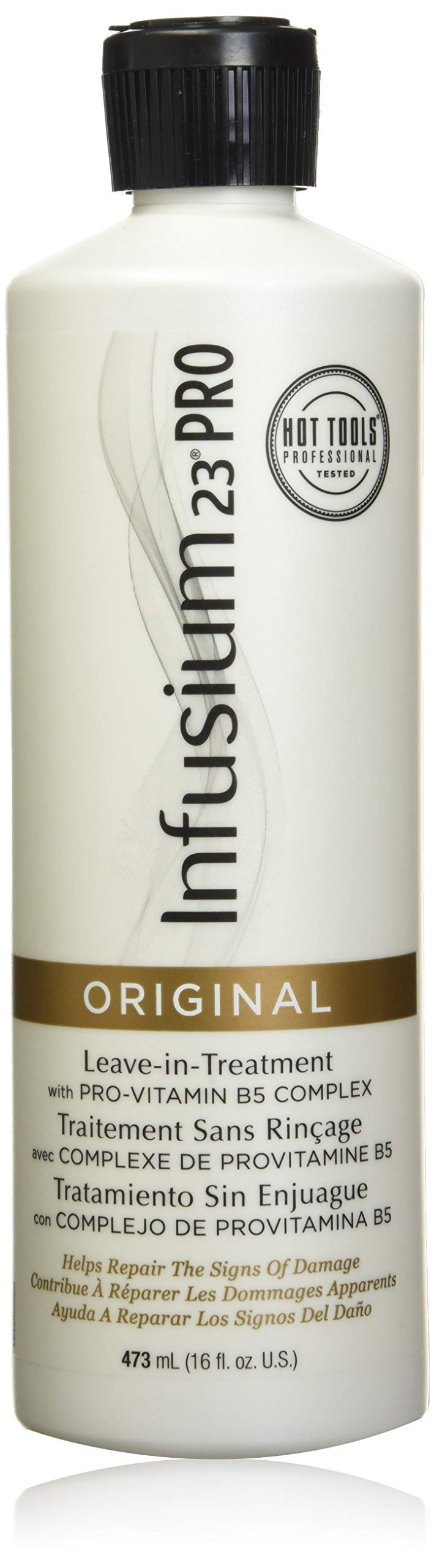 Infusium Pro 23 Leave-In Treatment Conditioner - Original Formula, 16 Fl Oz (Pack of 4) | Hydrating Hair Repair for Dry, Damaged & Color-Treated Hair | Daily Use for Soft, Shiny & Frizz-Free Locks