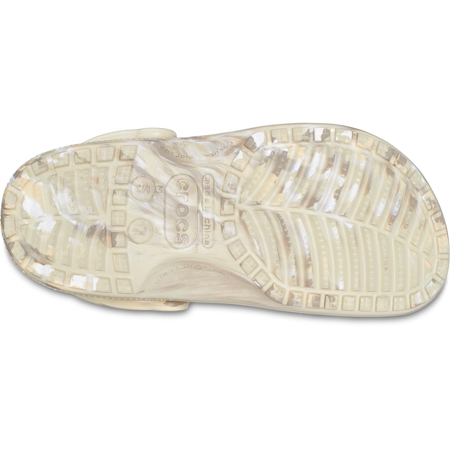 Crocs Unisex Classic Marbled Tie-Dye Clog | Comfortable Slip-On Water Shoes for Men & Women | Perfect for Beach, Pool, Garden & Casual Wear