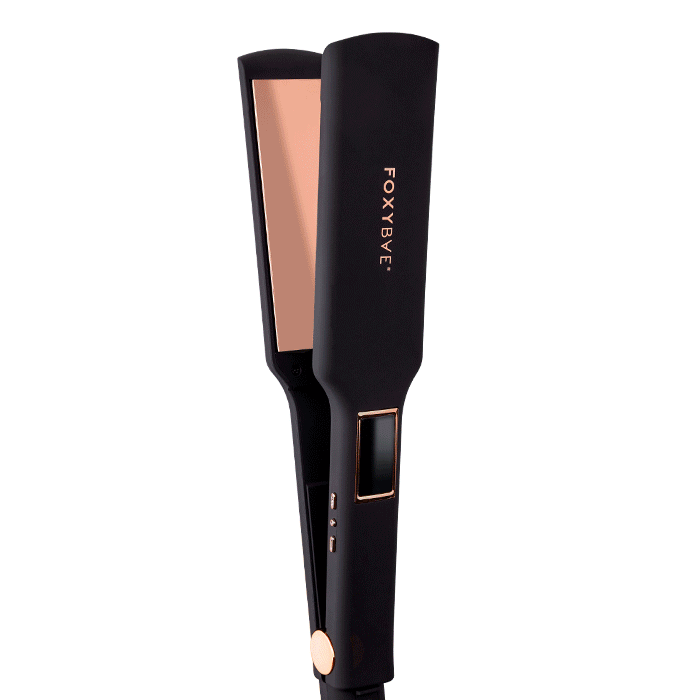 Professional Titanium Flat Iron for Hair - Ultra Sleek & Lightweight, Salon-Quality Styling Tool for Straightening & Smoothing - Perfect for Home & Salon Use, Travel-Friendly Design