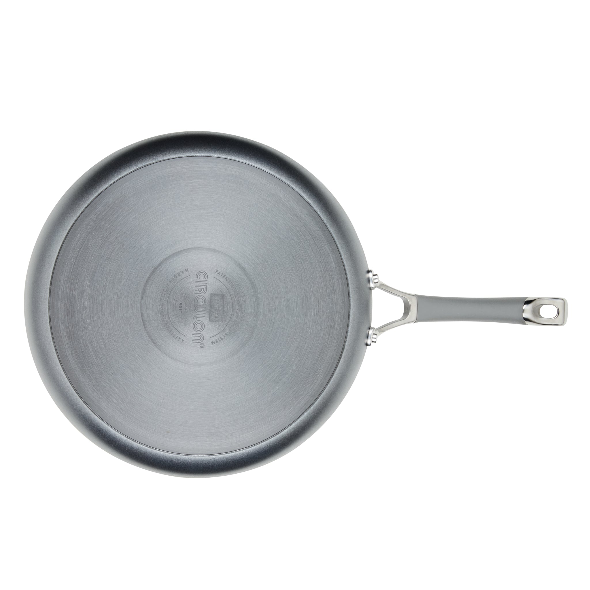 12 Inch Hard Anodized Nonstick Deep Frying Pan with Lid - Professional Cookware for Home Kitchen, Perfect for Frying, Sautéing & Braising - Ideal for Chicken, Fish & Vegetables