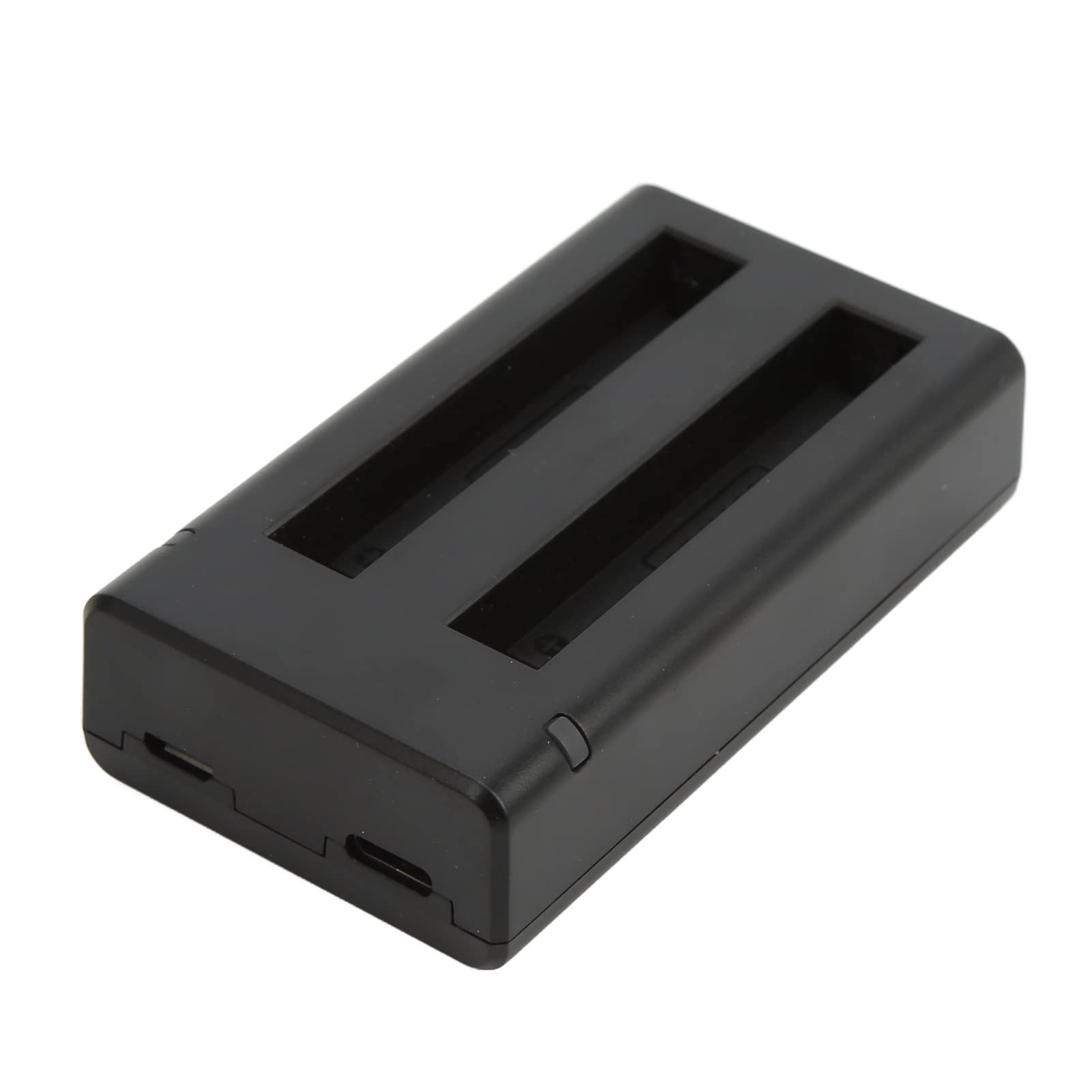 **KUIDAMOS Dual Channel Battery Charger for Action Cameras - BC-IS360X2B with Charging Cable | Fast & Reliable Charging for Panoramic Cameras | Perfect for Travel, Vlogging & Outdoor Adventures**