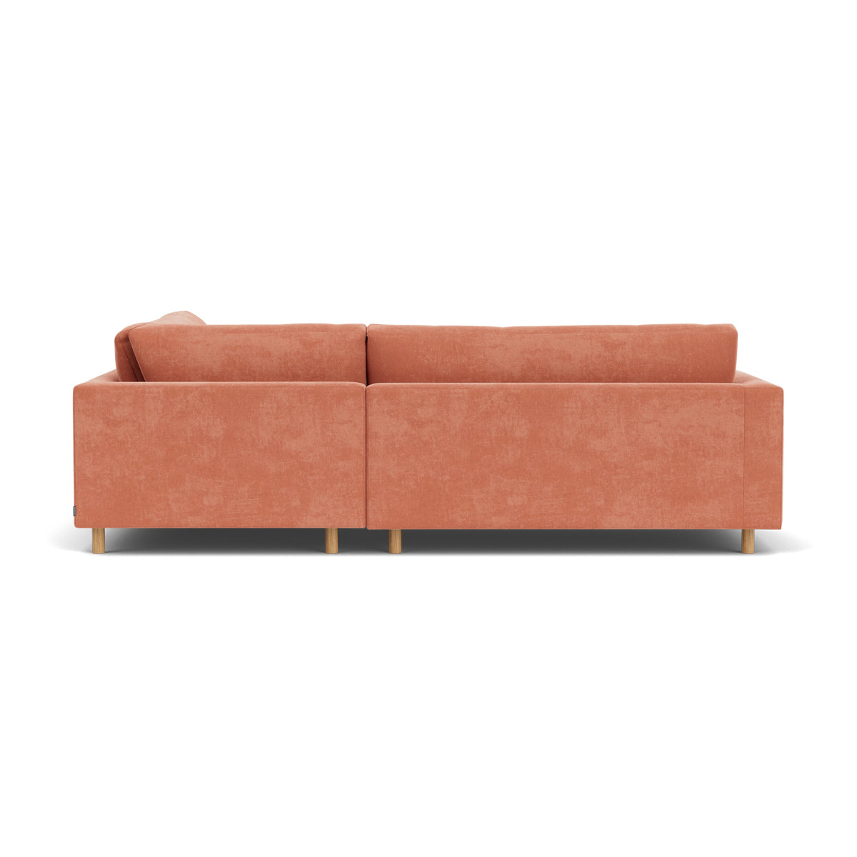 Douglas Fabric Right Corner Sofa - Modern L-Shaped Sectional Couch for Living Room, Small Spaces & Apartments | Comfortable Upholstered Furniture for Family Gatherings & Movie Nights