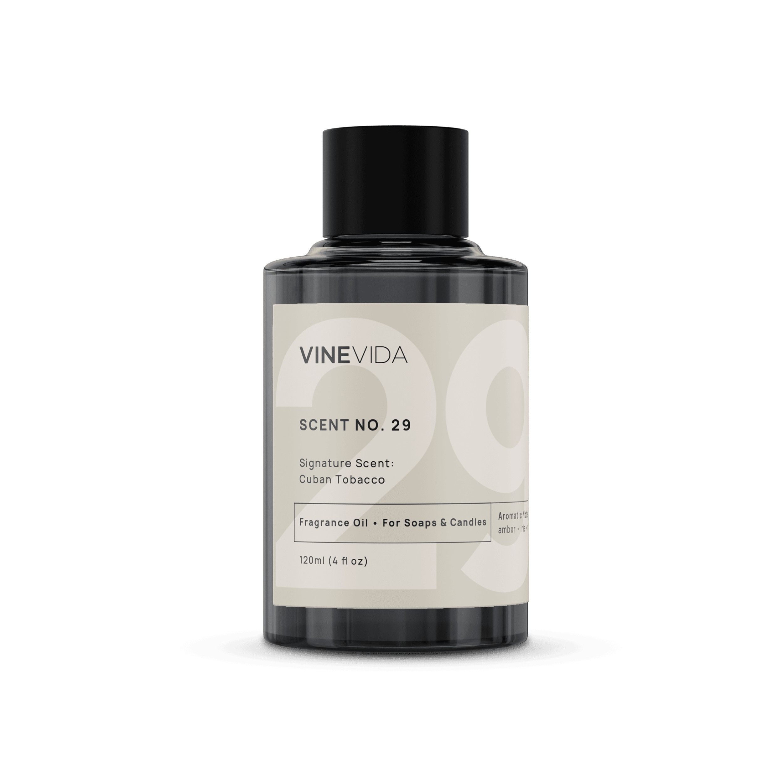 NO. 29 Cuban Tobacco Fragrance Oil - Premium Scent for Handmade Soaps, Candles & Diffusers - Long Lasting Aroma for Home, Spa & Relaxation