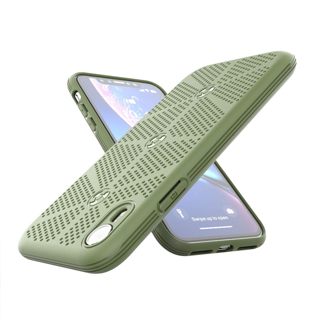 Best Cooling Phone Case for iPhone XR (6.1 Inch 2018) - Breathable Heat Dissipation TPU Protective Cover | Perfect for Gaming, Outdoor Activities & Hot Weather Use
