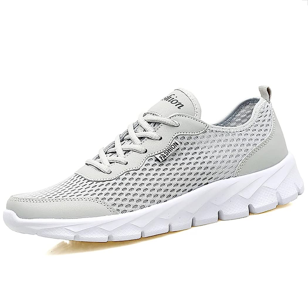 Breathable Lightweight Mesh Men's Casual Sneakers - Summer Beach Water Shoes for Men | Plus Size Comfort | Perfect for Walking, Travel & Outdoor Activities