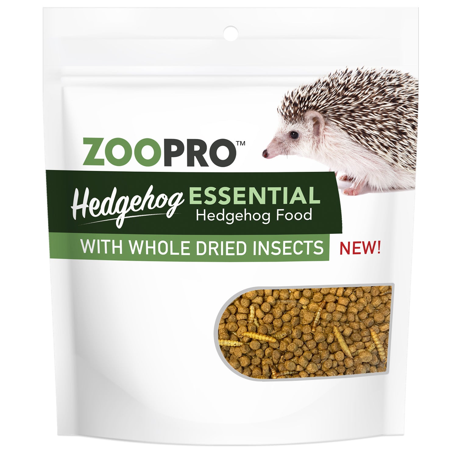 Premium ZooPro Hedgehog Food - Natural & Nutritious Diet for Pet Hedgehogs - Ideal for Daily Feeding & Health Maintenance