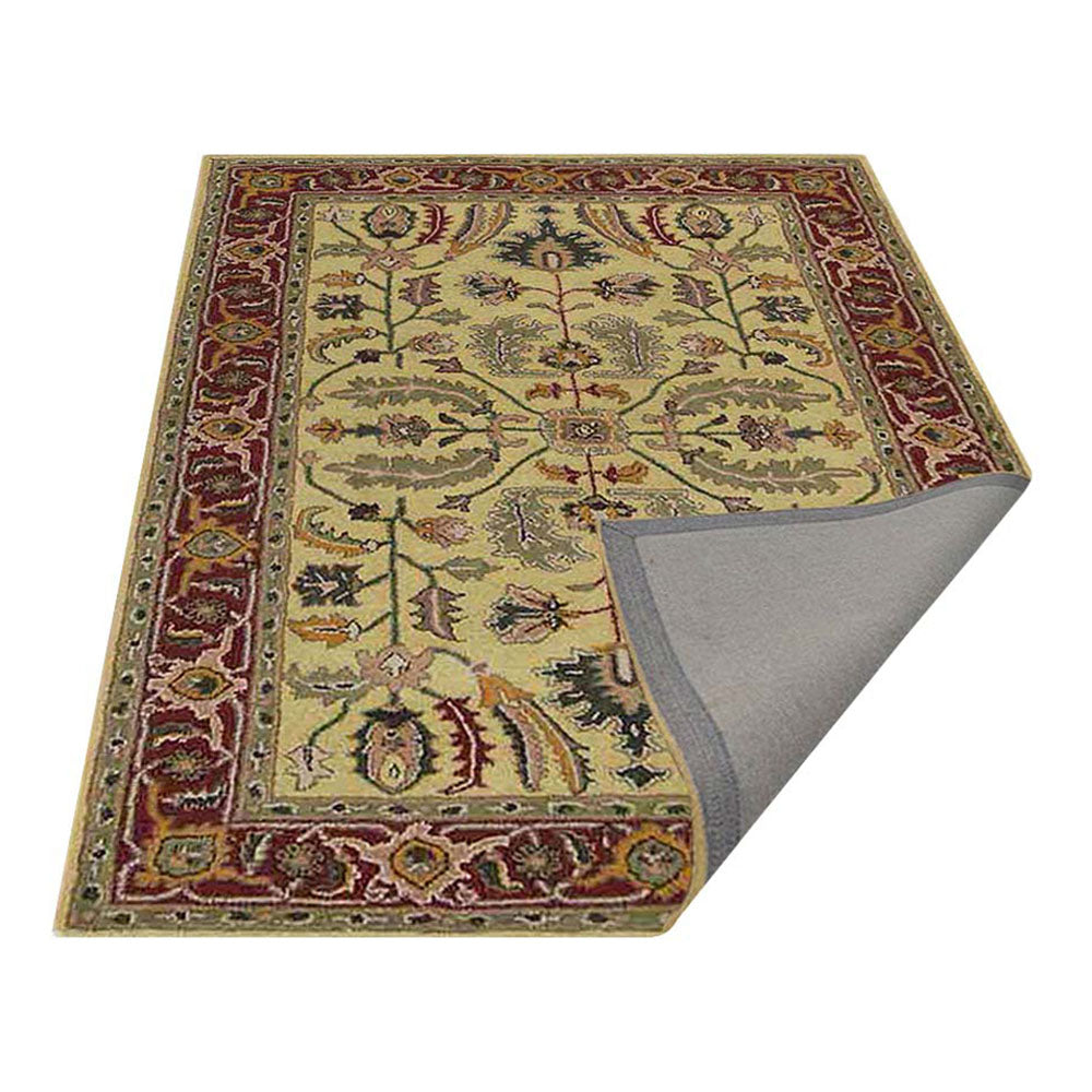 Luxury Hand Tufted Area Rug - Soft Premium Wool Carpet for Living Room, Bedroom & Dining Room - Elegant Home Decor for Cozy Spaces