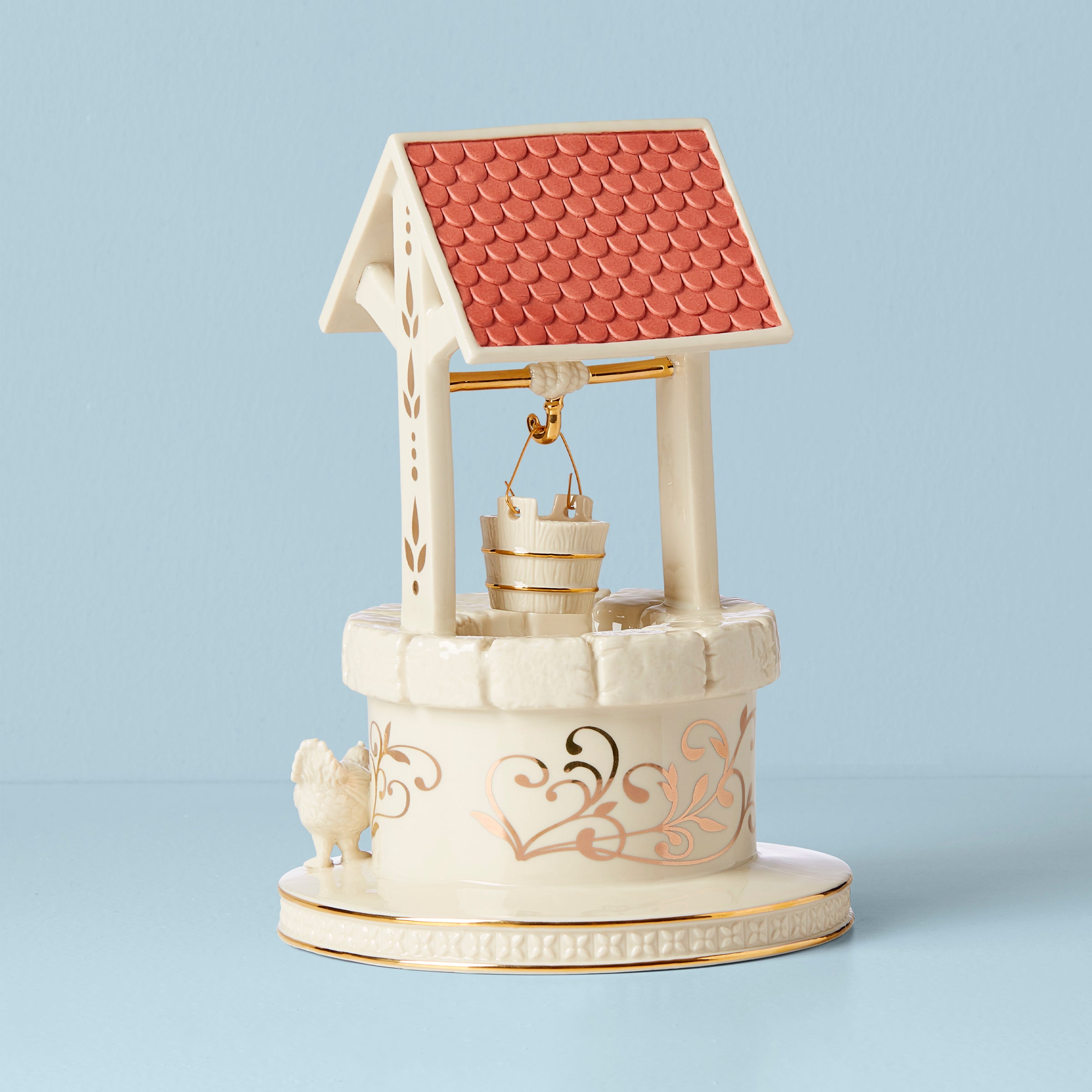 First Blessing Nativity Town Water Well Figurine - Christmas Village Decor for Holiday Displays, Nativity Scenes & Home Decoration - Perfect for Christmas Tree Ornaments, Mantel Displays & Winter Village Collections