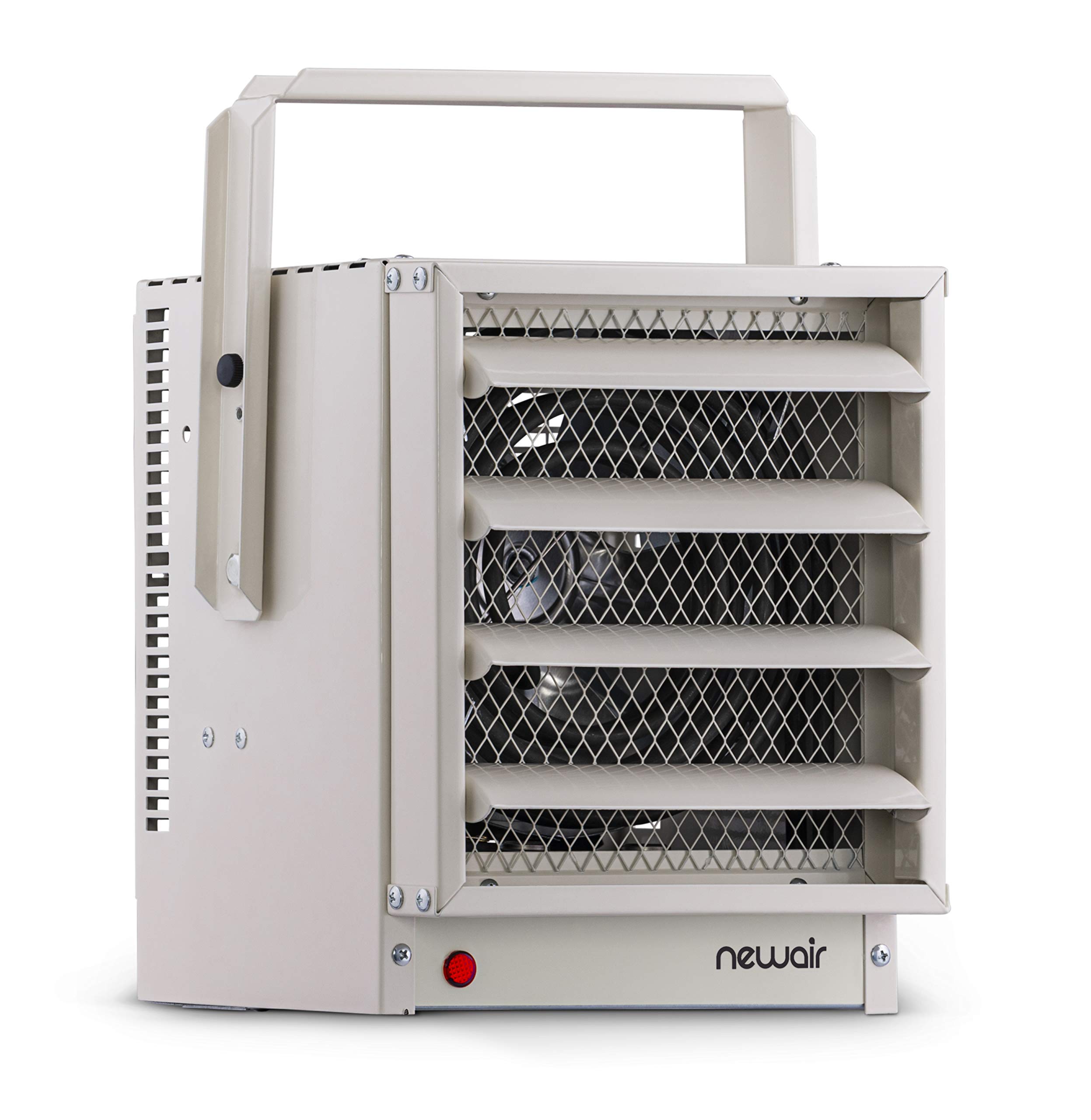 Newair 1500W Electric Garage Heater with Adjustable Ceiling/Wall Mount & Tilt Head - Covers Up to 500 Sq.Ft - Perfect for Garages, Workshops, Warehouses & Job Sites - Fast Heating Solution for Cold Weather & Workspaces
