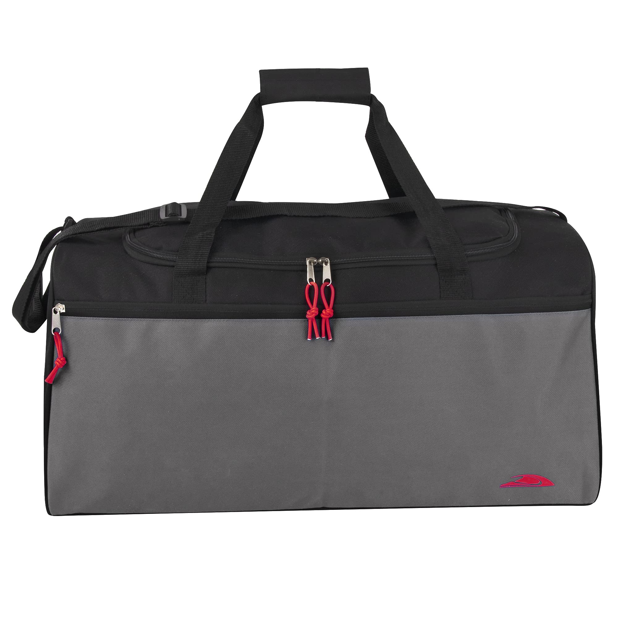 24 Pack Bulk Duffel Bags with Multiple Compartments - 55L 24 Inch Large Travel Duffle Bags for Men & Women - Perfect for Gym, Sports, Camping & Weekend Getaways