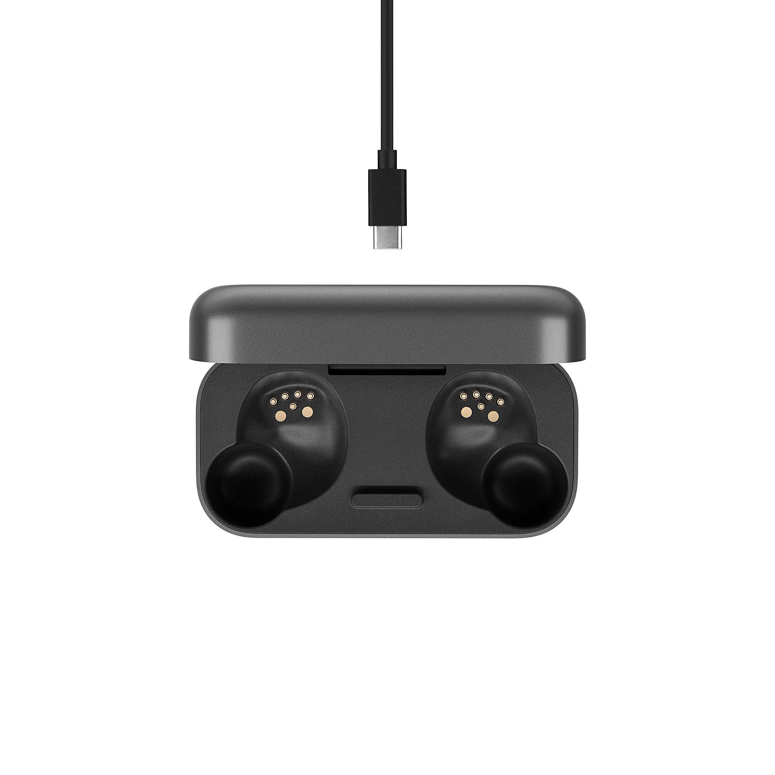 EPOS GTW 270 Wireless Gaming Earbuds - Bluetooth In-Ear Headphones for Mobile & PC Gaming, Android Compatible, Noise Cancelling Mic, Black/Grey - Perfect for Travel, Commuting & Competitive Esports