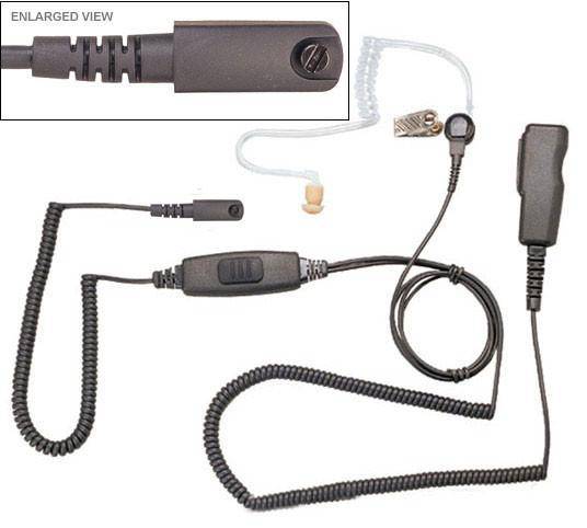 Pryme SPM 2010 Medium Duty 2-Wire Surveillance Kit for Icom Radios - Professional Security & Communication Solution for Law Enforcement, Security Teams & Emergency Responders