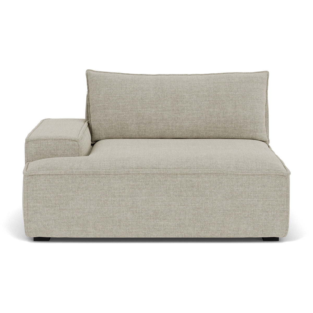 Daphne Fabric Modular Sofa - 1 Seater Left Arm Design for Living Room, Lounge & Small Spaces | Comfortable & Stylish Home Furniture