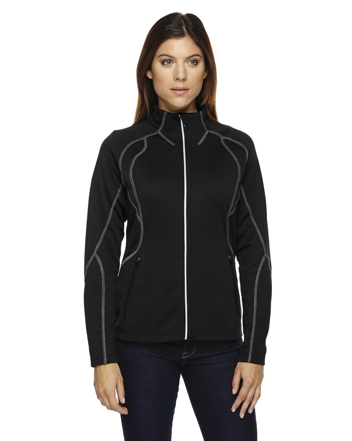 North End Women's Lightweight Fleece Jacket - Soft & Warm Performance Outerwear for Hiking, Running & Outdoor Activities