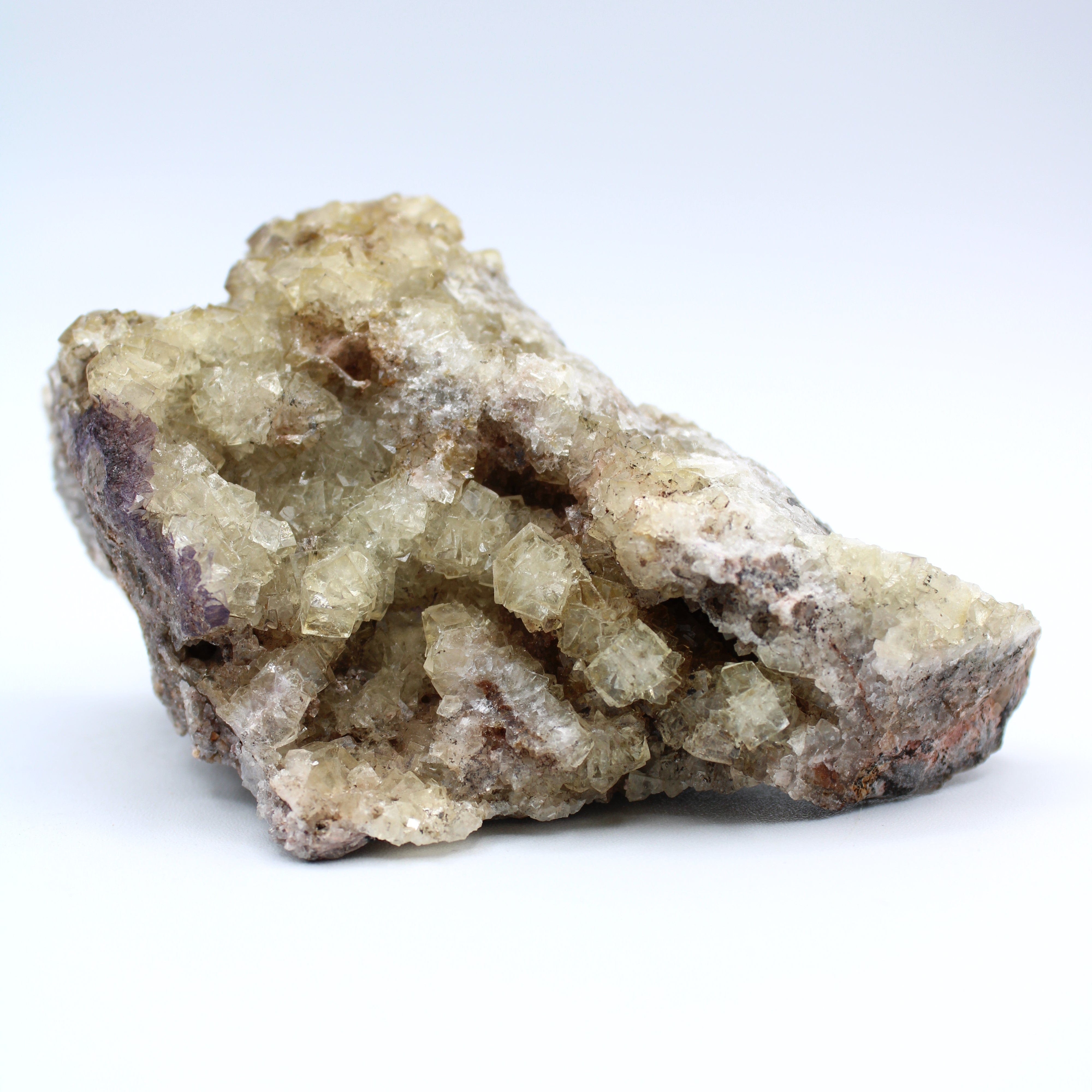 Natural Dogtooth Calcite Crystal Specimen - Healing Stone for Meditation, Energy Work & Home Decor