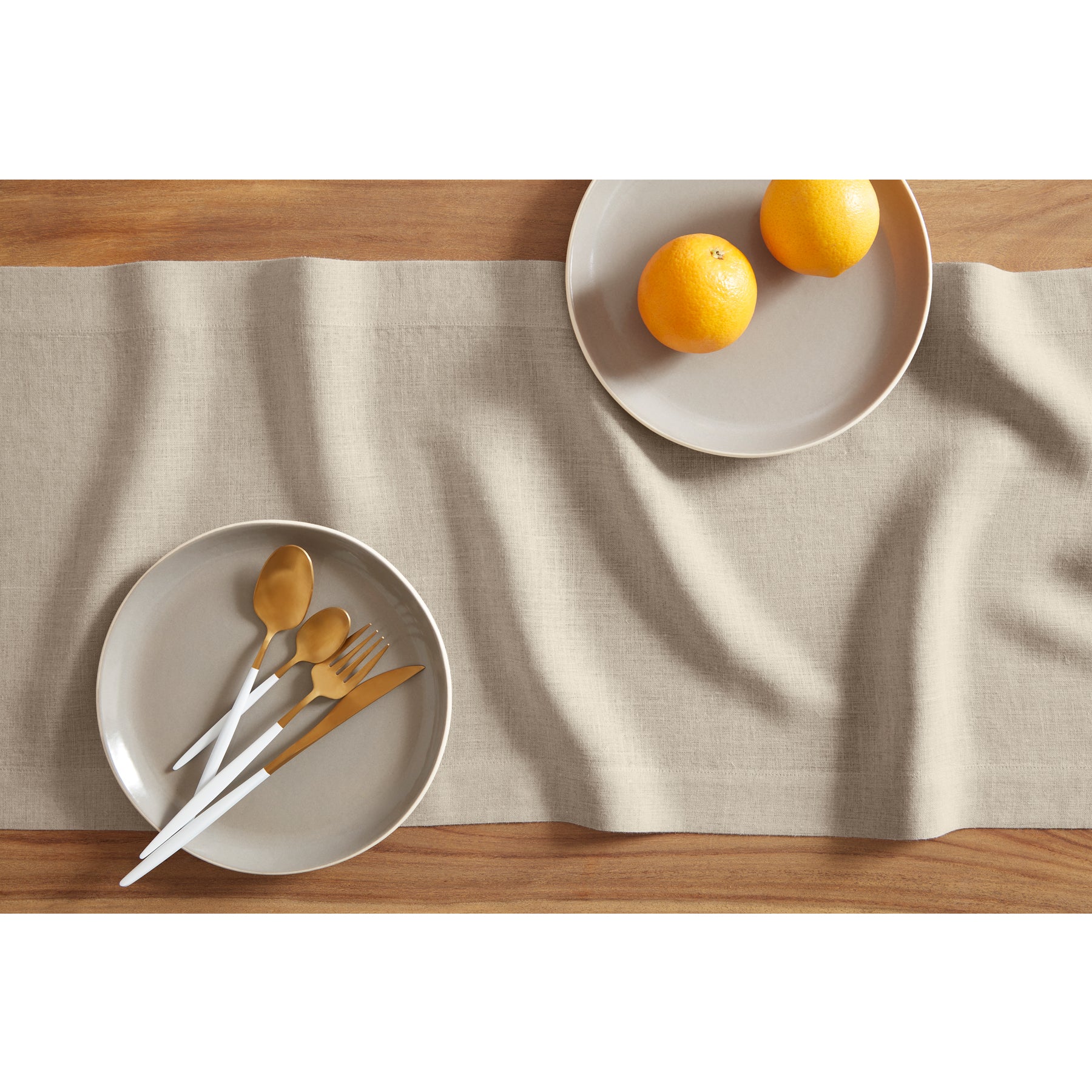 Sonoma Table Runner - Elegant Cotton Linen Dining Table Decor for Thanksgiving, Christmas & Wedding - Perfect for Holiday Home Decor & Party Settings