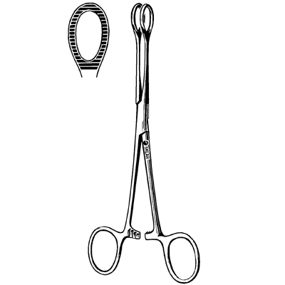 Ballenger Sponge Forceps 7