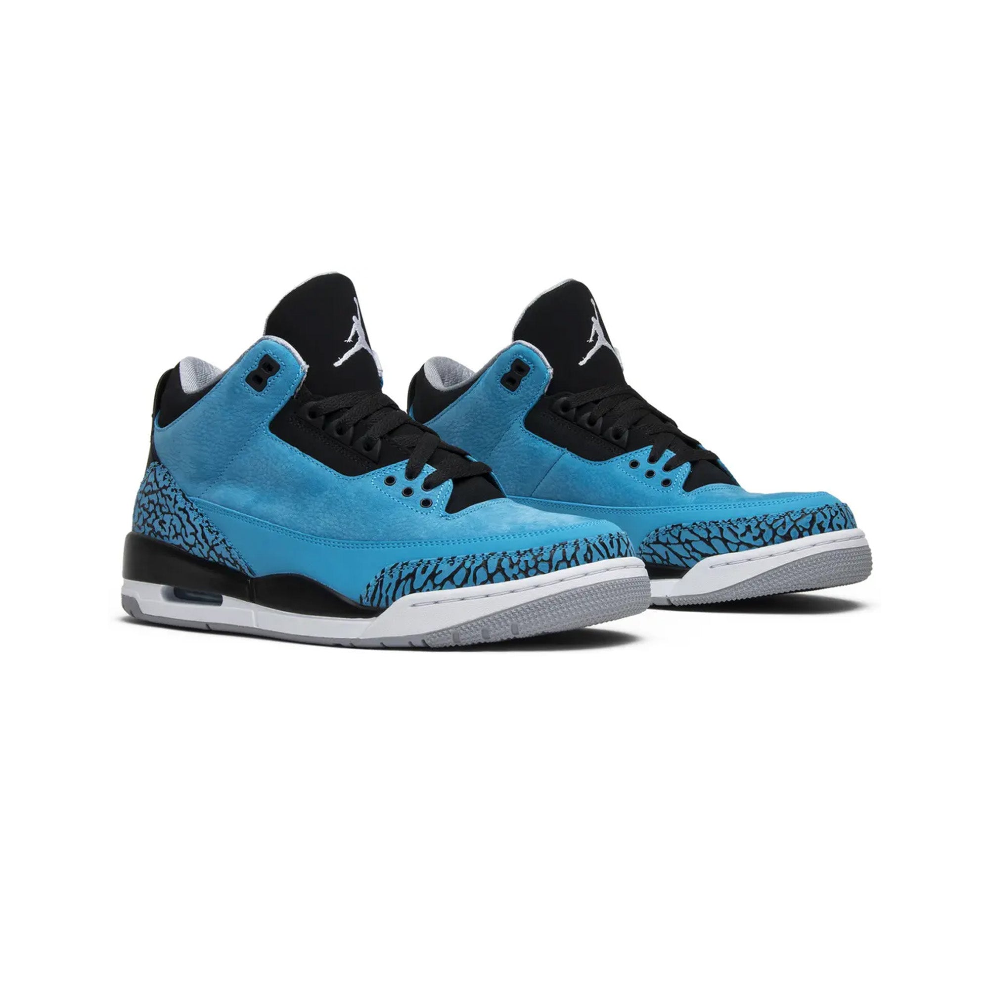 Air Jordan 3 Retro 'Powder Blue' Men's Basketball Shoes (2014 Release) - Classic Sneakers for Streetwear & Casual Style