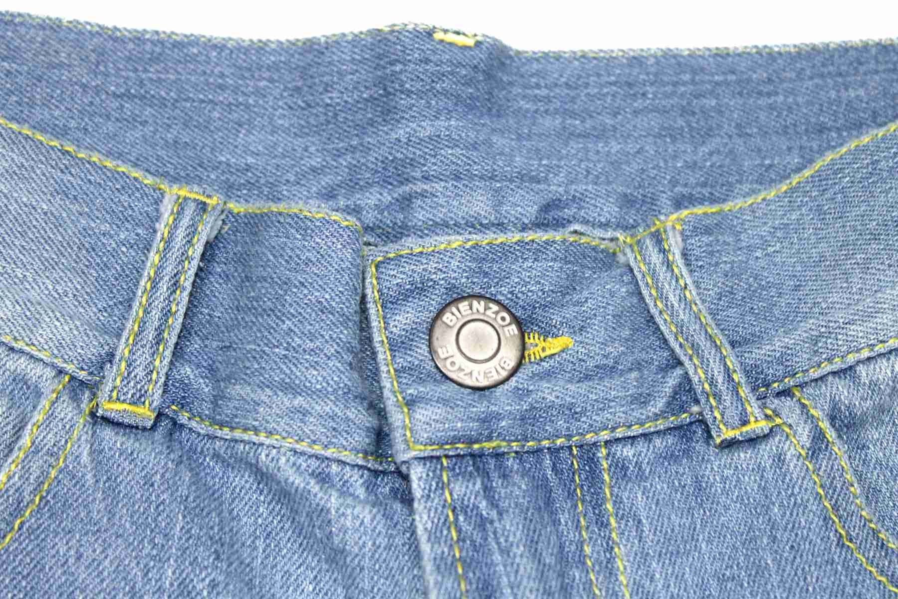 Bienzoe Girls Denim Shorts - Stretch Low Waist Cotton Jean Bermuda Shorts for Kids | Casual Wear, Playtime & Summer Outfits