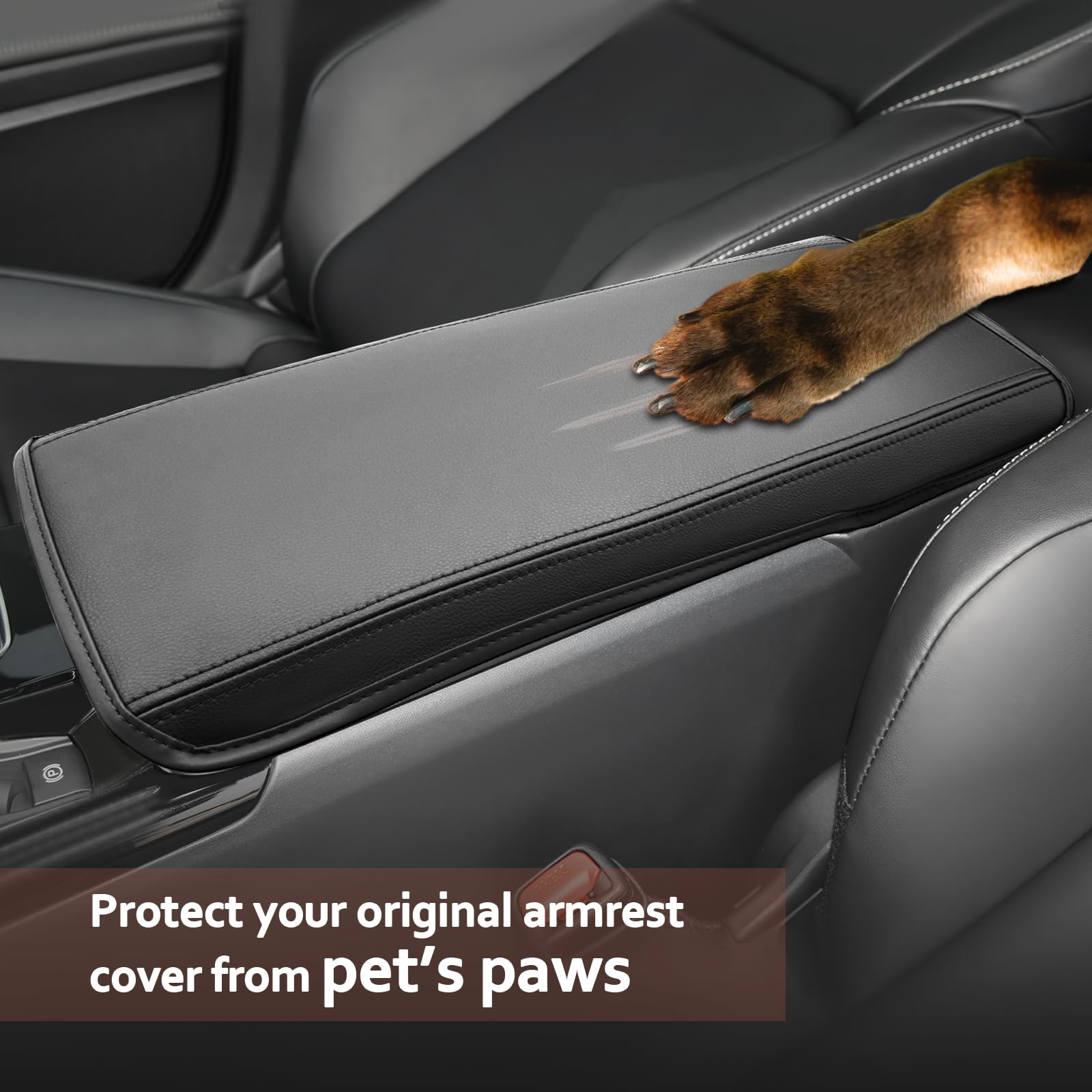 2025 Toyota Camry Center Console Cover & Armrest Pad - Premium Accessories for 2025 Camry LE/SE/XLE/XSE & Hybrid Models | Comfort Upgrade for Long Drives & Daily Commutes