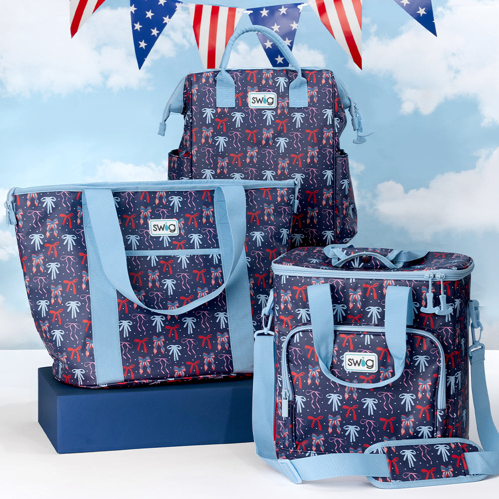 Miss Independence Boxxi 24 Can Cooler - Insulated Soft-Sided Cooler Bag for Picnics, Beach Trips & Tailgating | Keeps Drinks Cold for Hours