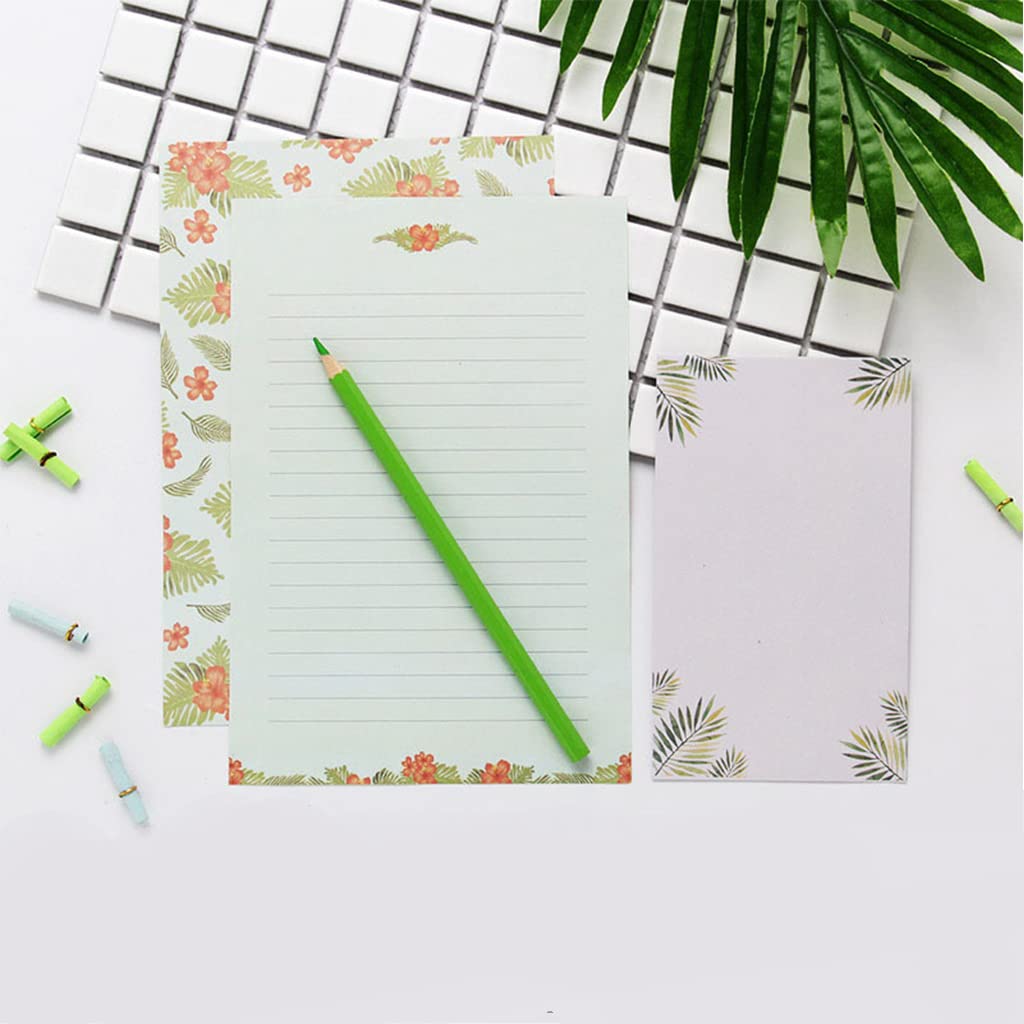 81-Piece Stationery Paper and Envelopes Set - 54 Writing Papers & 27 Envelopes - 9 Unique Designs for Letters, Thank You Cards & Office Correspondence - Perfect for Home, School & Business Use