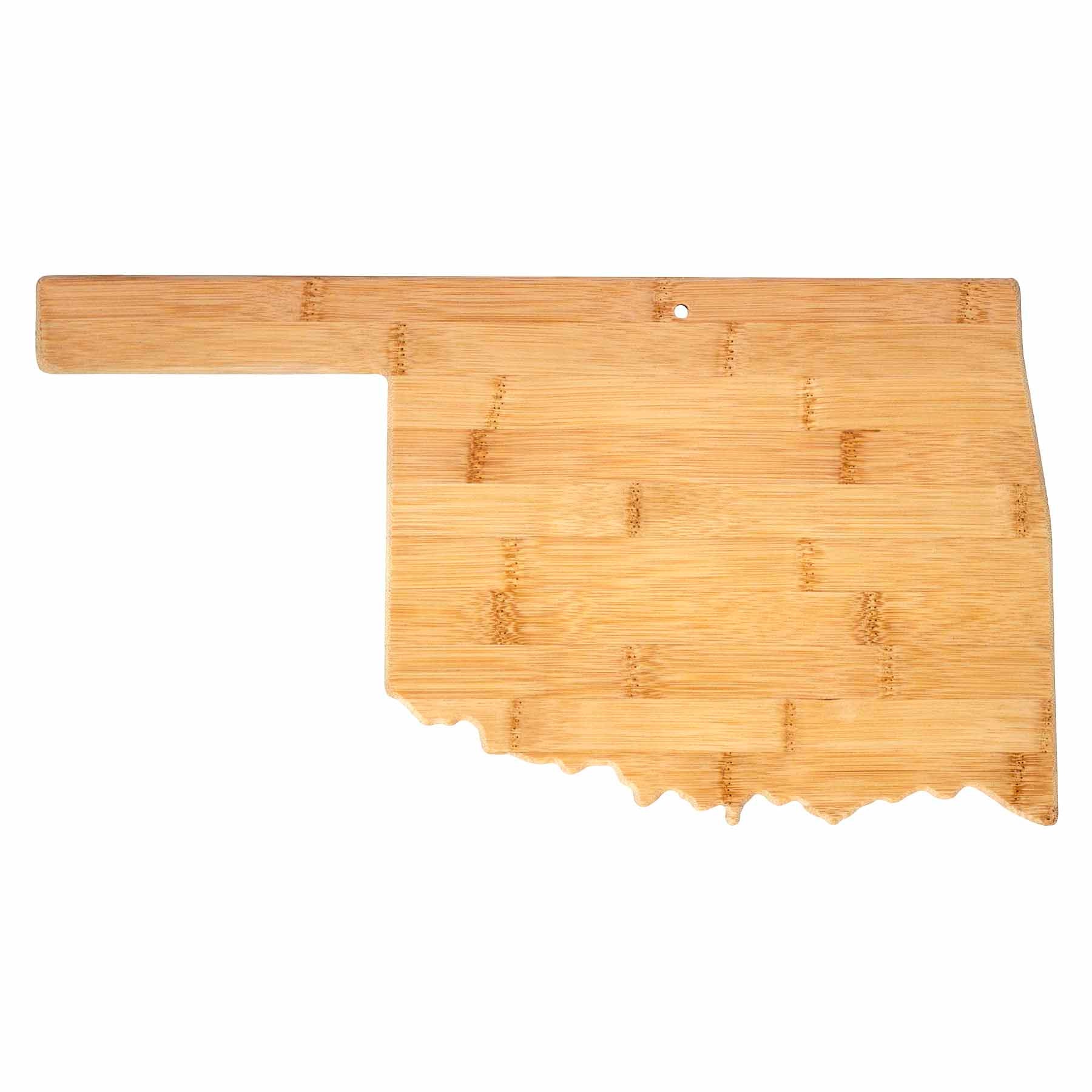 Premium Oklahoma Wood Cutting Board - 16.75