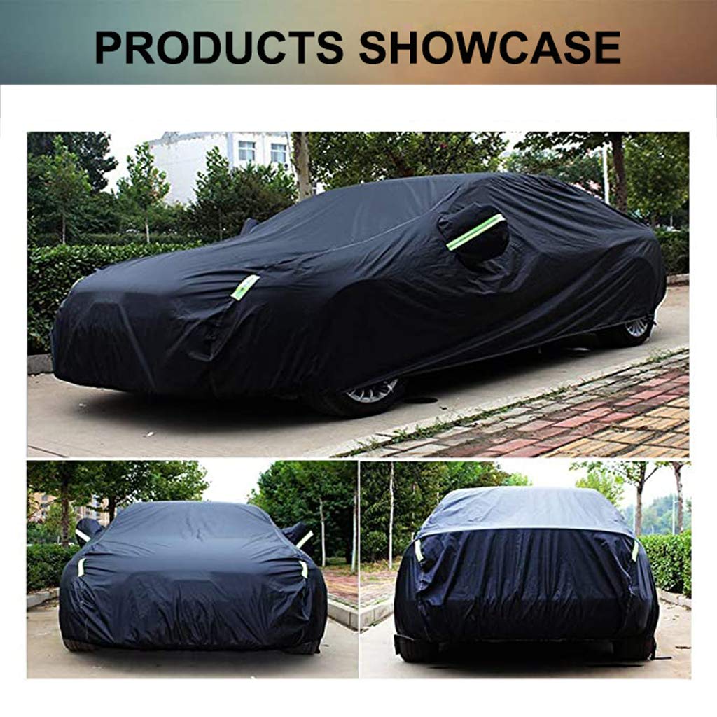 Waterproof All-Weather Full Car Cover for Volvo XC40 SUV - Windproof, Snowproof & UV Protection with Breathable Cotton Lining | Outdoor Vehicle Protection for Parking, Travel & Extreme Weather