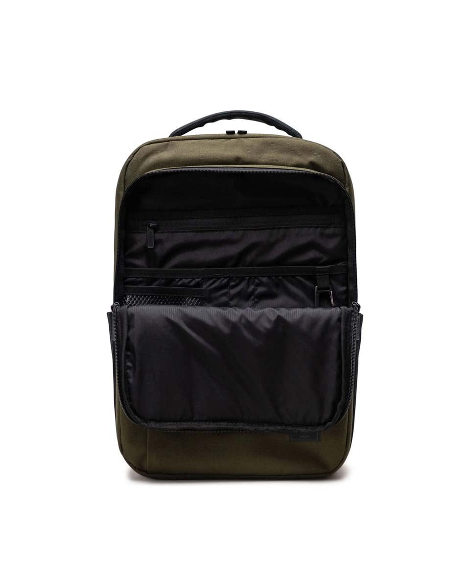 Herschel Kaslo Daypack Tech Backpack - Ivy Green | Lightweight Laptop Backpack for Work, School & Travel | Durable & Stylish Daypack for Men & Women