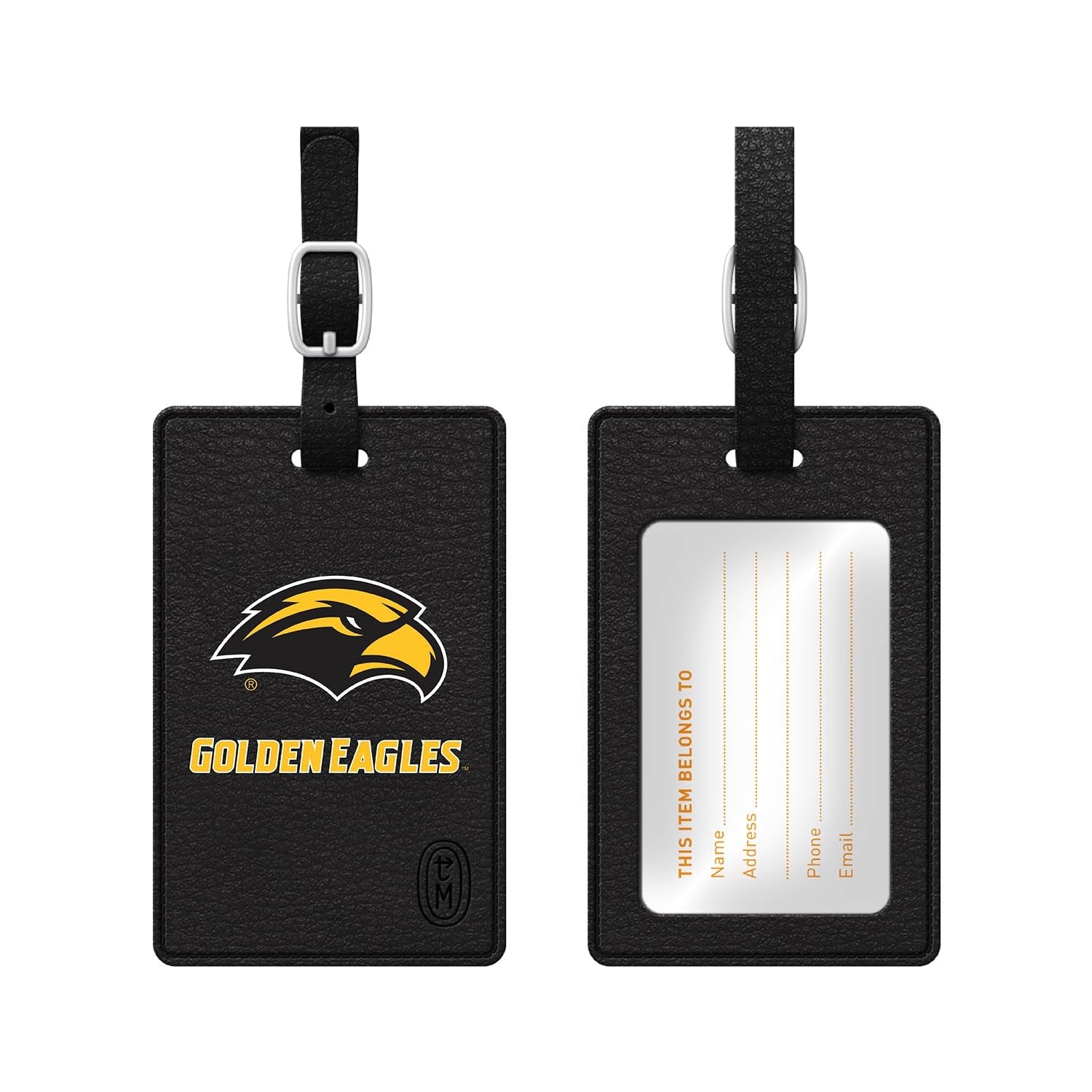 Southern Mississippi University Luggage Tag - Durable & Customizable Travel ID for Suitcases, Bags & Backpacks - Perfect for Alumni, Students & Travelers