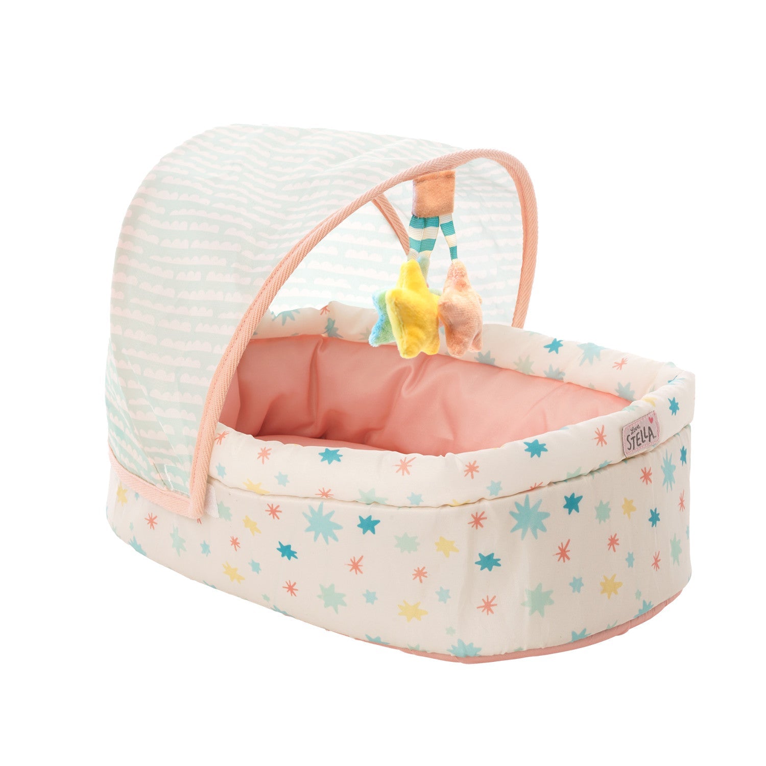 Love, Stella Soft Crib - Breathable Baby Bassinet for Newborns & Infants | Portable Co-Sleeper Bedside Sleeper | Perfect for Nursery, Bedroom & Travel