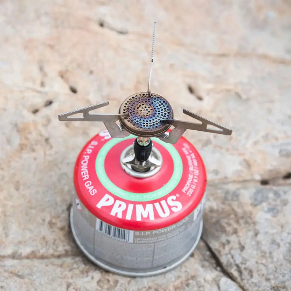 Primus Express Camping Gas Stove - Portable Outdoor Cooking Stove for Backpacking, Hiking & Camping Trips - Compact & Lightweight Design for Easy Travel