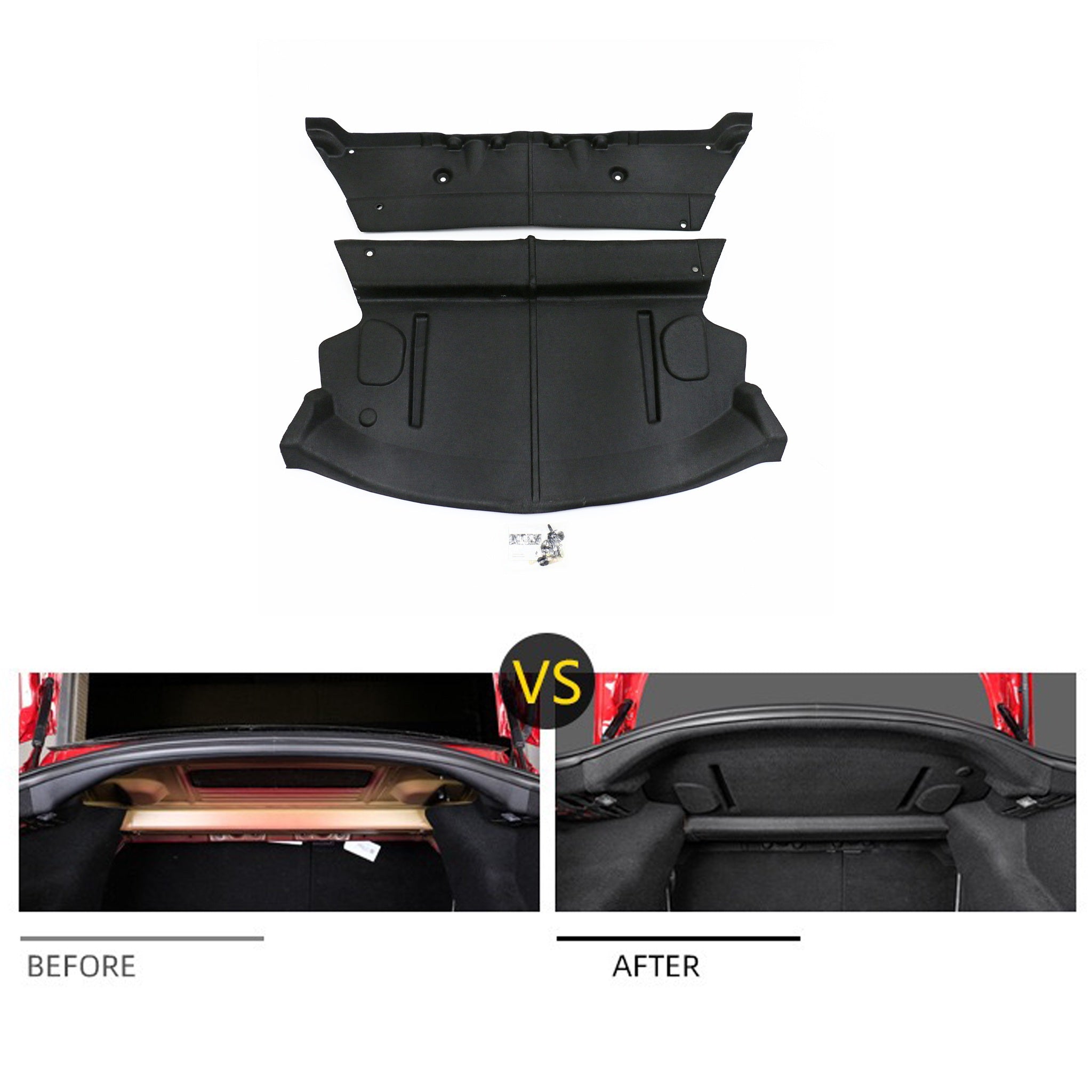 Premium Rear Trunk Soundproof Mat for Tesla Model 3 (2017-2023) - Noise Reduction & Protection - Perfect for Road Trips & Daily Commutes