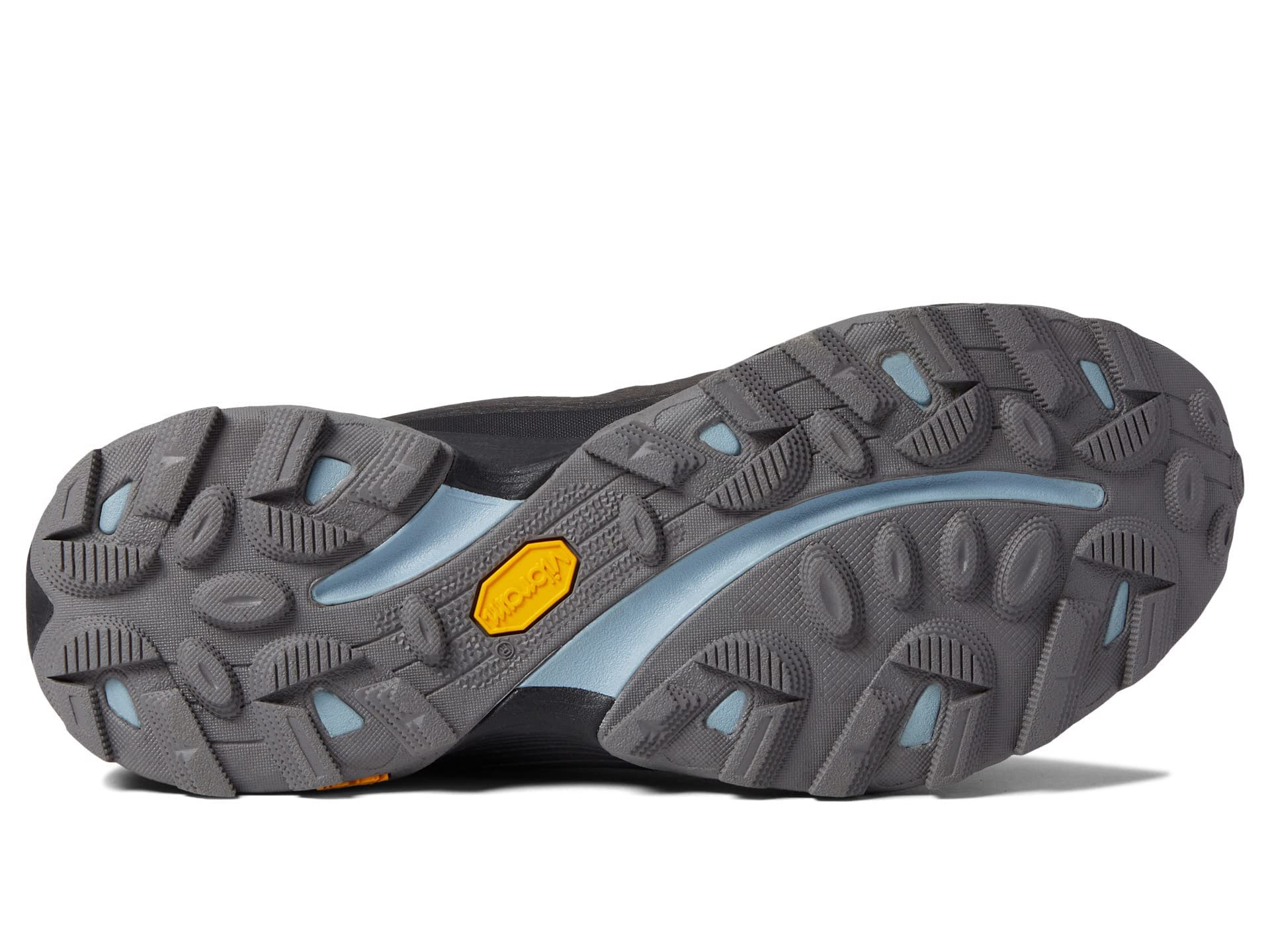 Merrell Moab Speed Women's Hiking Shoes - Breathable Textile Upper with PU Foam Insole & FloatPro Foam™ Midsole - Charcoal/Altitude Size 6.5 M - Perfect for Trail Running, Outdoor Adventures & Daily Wear