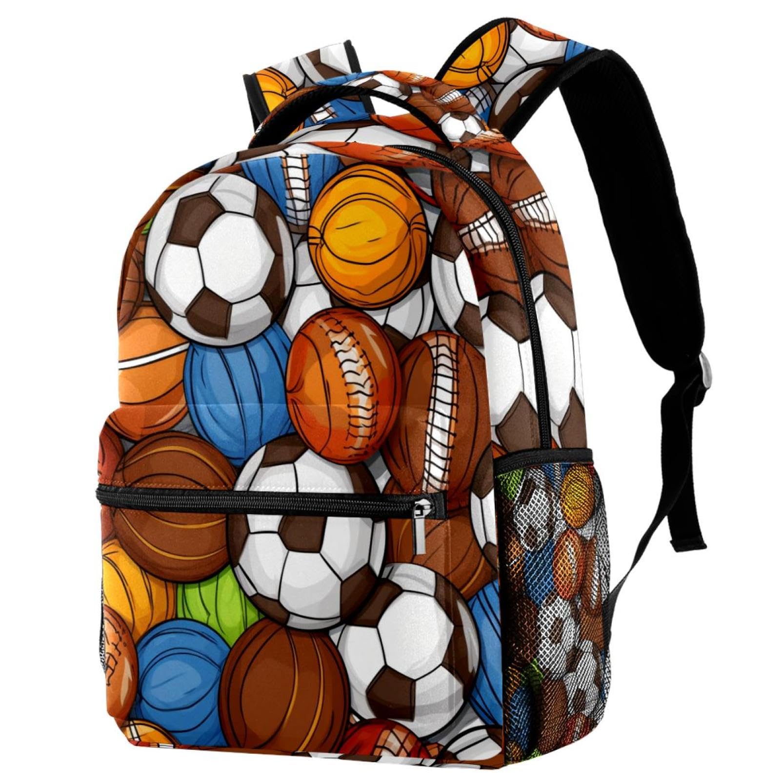 Men's & Women's Travel Backpack - Durable Sports Backpack for Basketball, Football & Volleyball | Perfect for Gym, Travel & Outdoor Activities