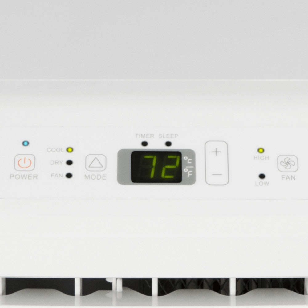 Refurbished HISENSE 8000 BTU Portable Air Conditioner - AP0819CR1W with Home Essentials Warranty | Perfect for Bedrooms, Small Offices & Apartments
