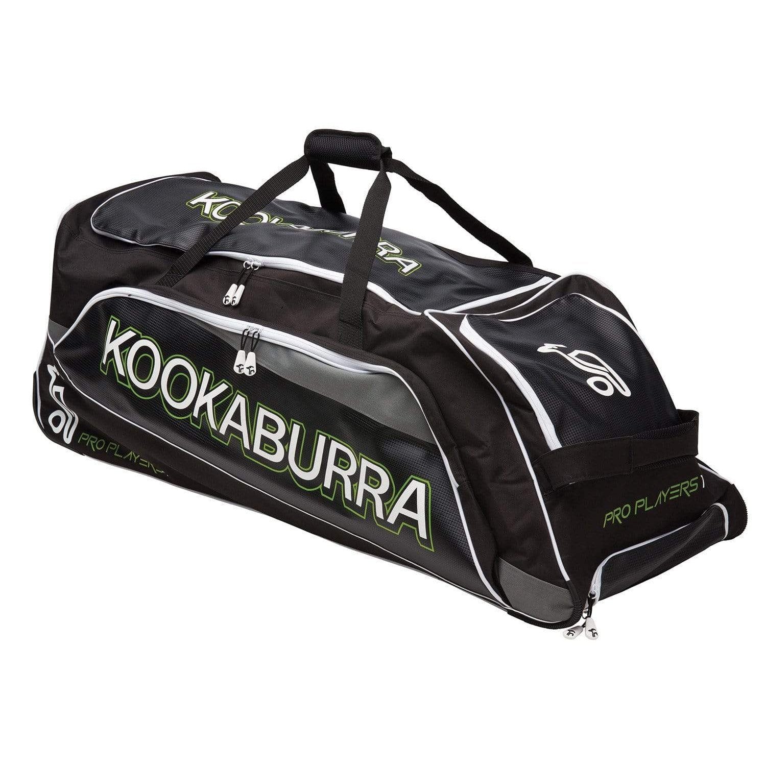 Kookaburra Pro Players 1 Lime/Black Cricket Duffle Bag - Premium Sports Gear for Cricket Players & Travel - Perfect for Training, Matches & Gym Use