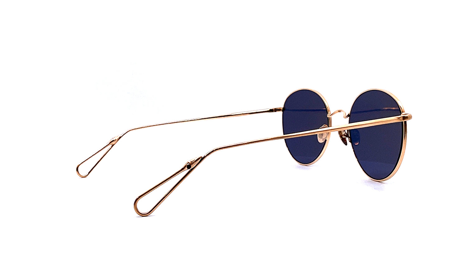 Ahlem Place de la Madeleine Sunglasses - NT Brushed Rose Gold Frame Fashion Shades for Women - Perfect for Beach, Driving & Outdoor Activities