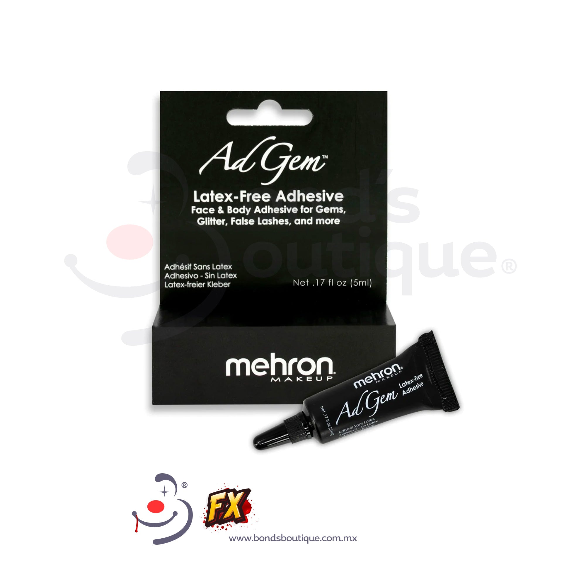Mehron Ad Gem - Professional Makeup Setting Spray for Long-Lasting Makeup | Perfect for Stage, Photography & Everyday Use