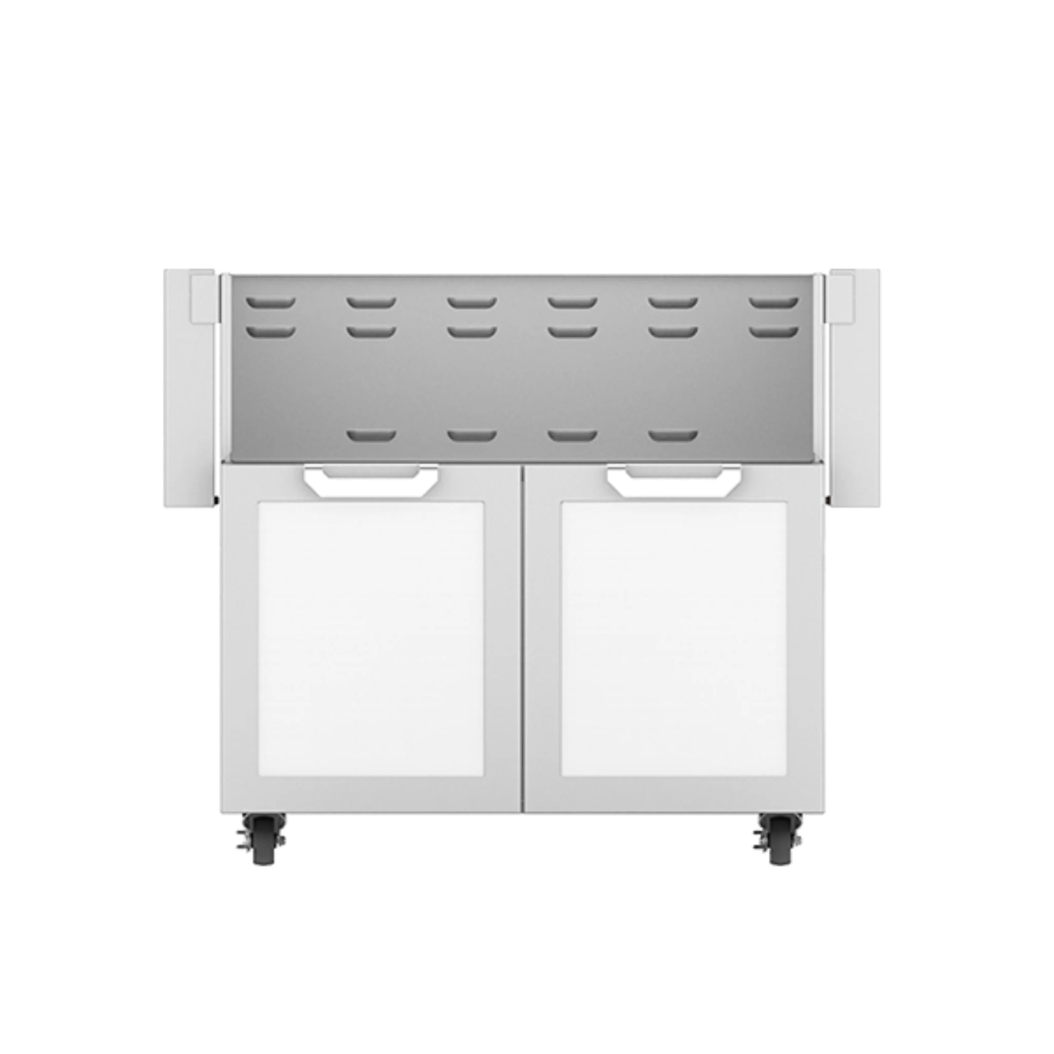 Hestan GCD36 36-Inch Outdoor Stainless Steel Tower Cart with Double Doors - Perfect for Patio, BBQ, and Outdoor Kitchen Storage