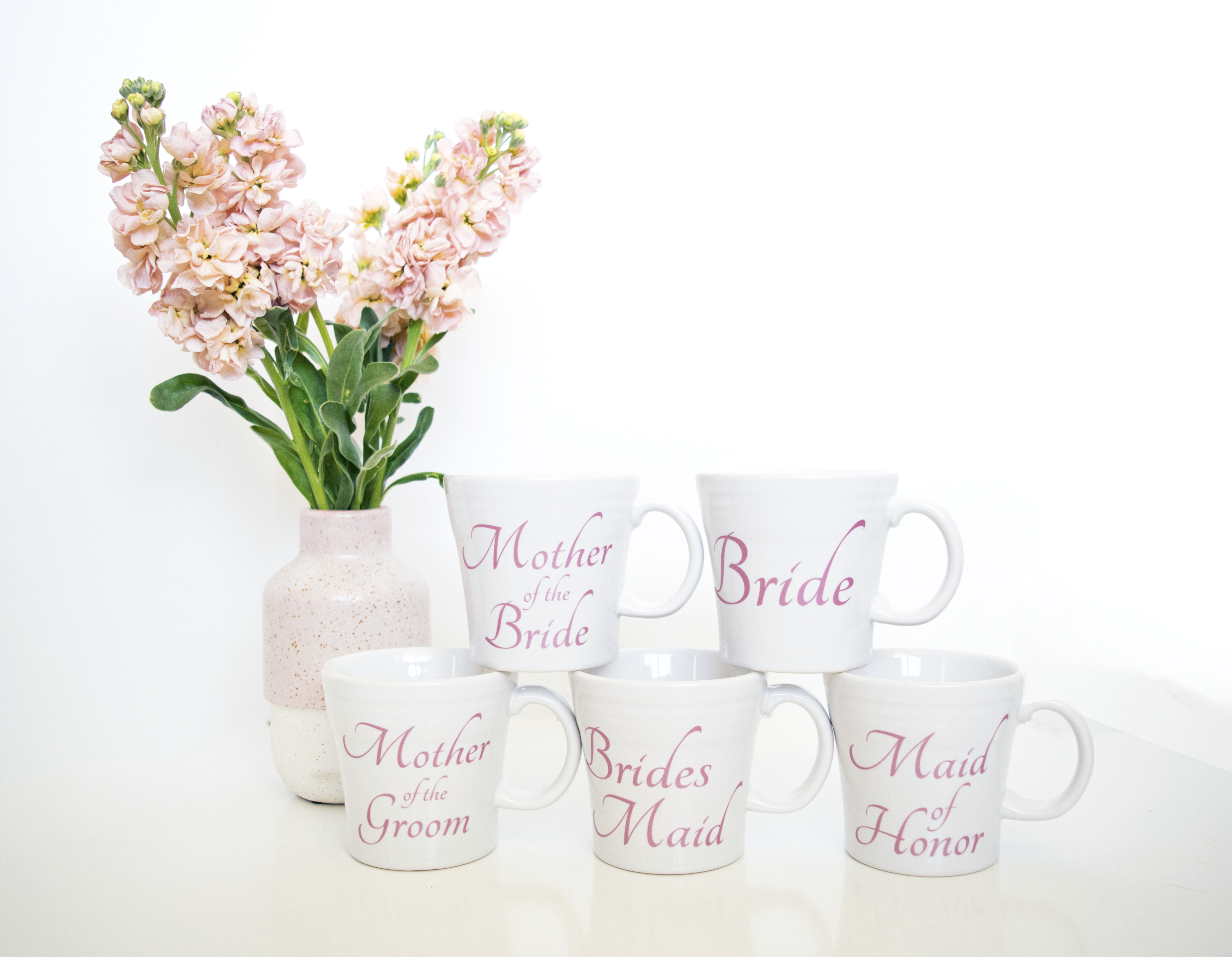 Elegant Tapered Mug for Mother of the Bride - Perfect Wedding Gift for Tea & Coffee Lovers - Ideal for Bridal Showers, Wedding Receptions & Special Celebrations