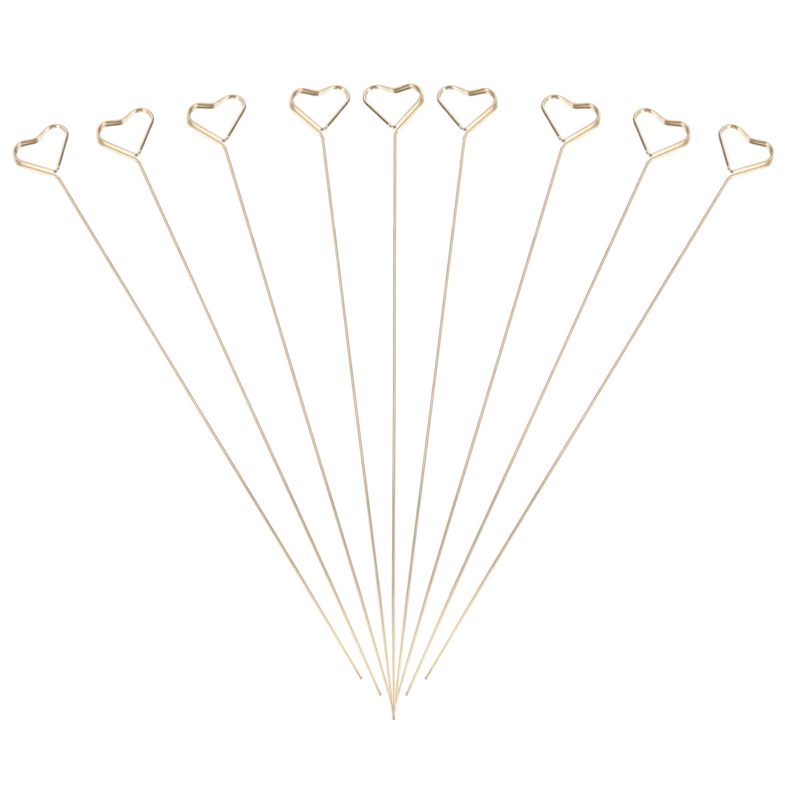 FOMIYES 10pcs Heart-Shaped Valentine's Day Card Holders - Plastic Message Memo Picture Stand Clips for Bouquets, Weddings & Parties | Perfect for DIY Wedding Decor, Photo Displays & Gift Packaging