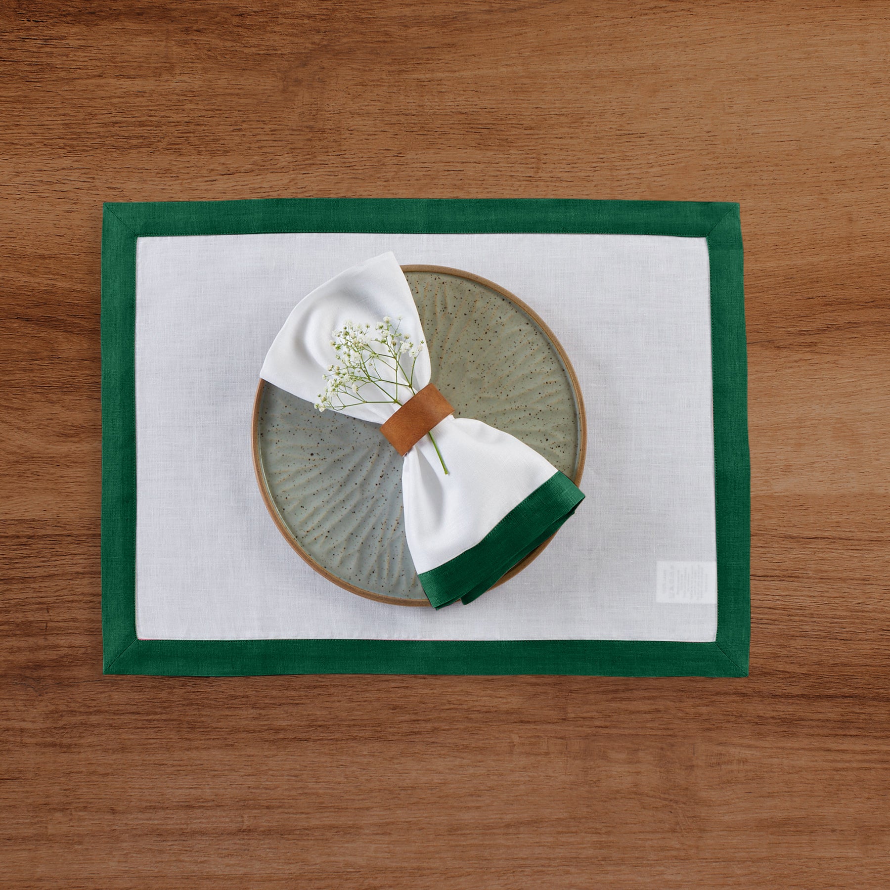 Premium Classic Cotton Napkins - Set of 4 for Elegant Dining, Dinner Parties & Home Decor - Soft & Absorbent Table Linens